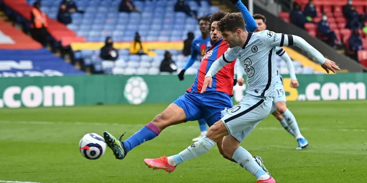 Pulisic was the top figure in Chelsea's 4-1 away win against Crystal Palace