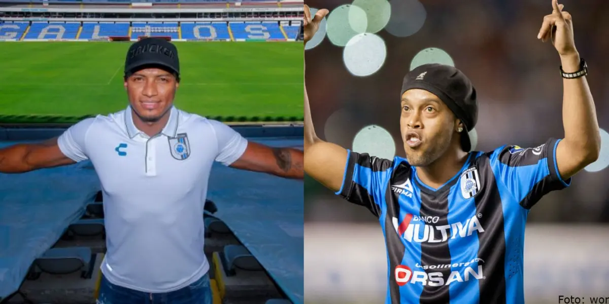 Queretaro is not even close to being one of the most important teams in Liga MX but even so and everything had Ronaldinho and now he signed Valencia.