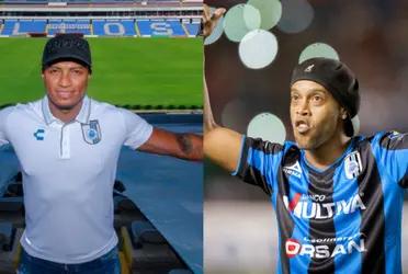 Queretaro is not even close to being one of the most important teams in Liga MX but even so and everything had Ronaldinho and now he signed Valencia.