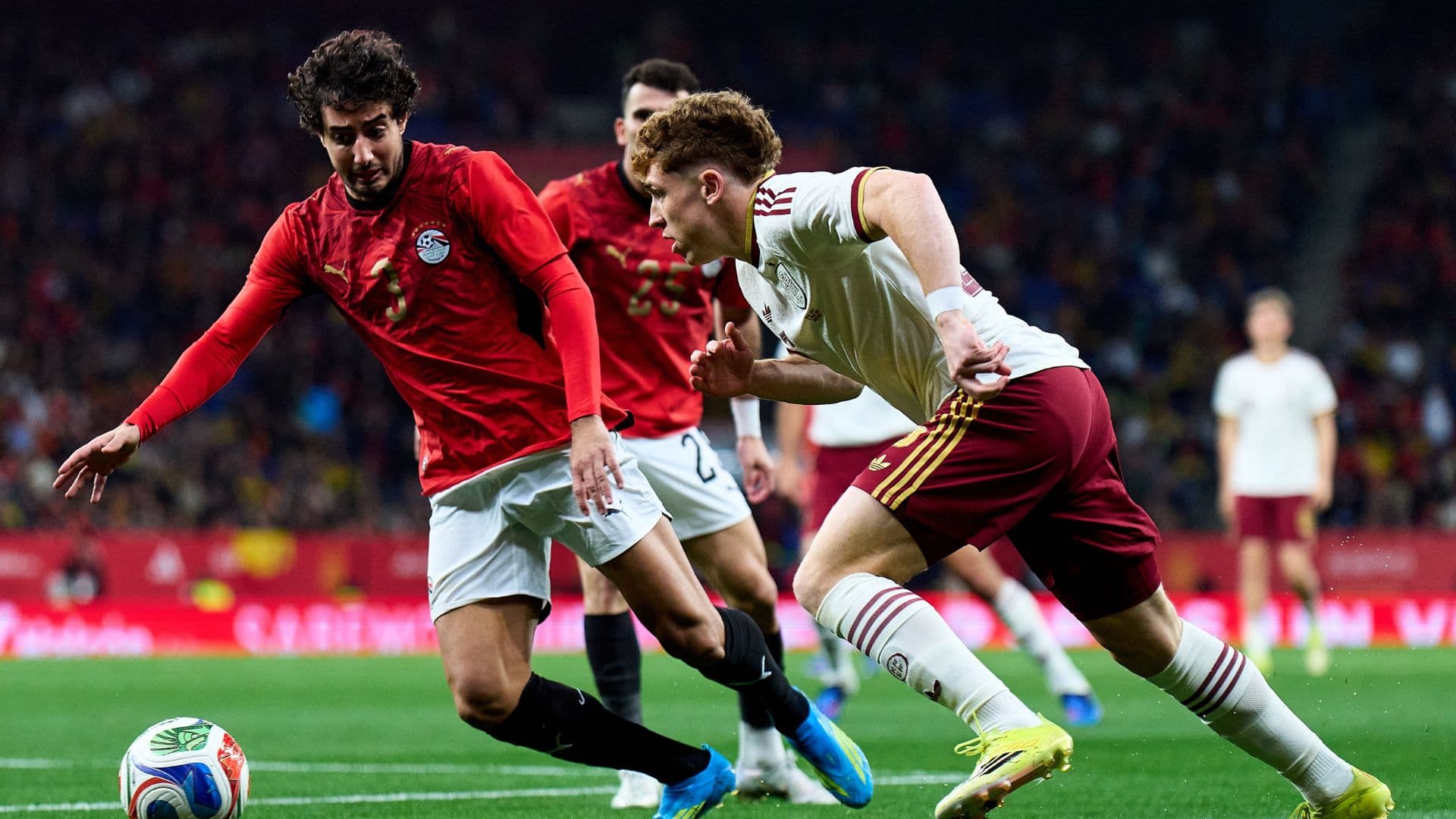 Racist incidents overshadow Spain vs Egypt match amid fan misconduct - X @SEFutbol
