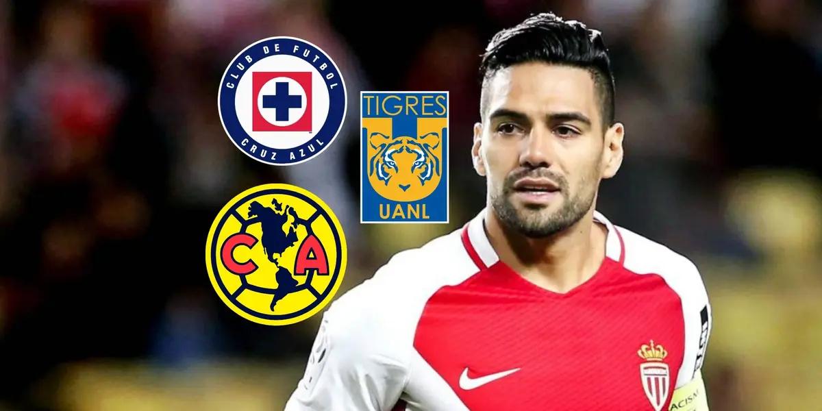 Radamel Falcao García would have a verbal agreement with a Mexican team