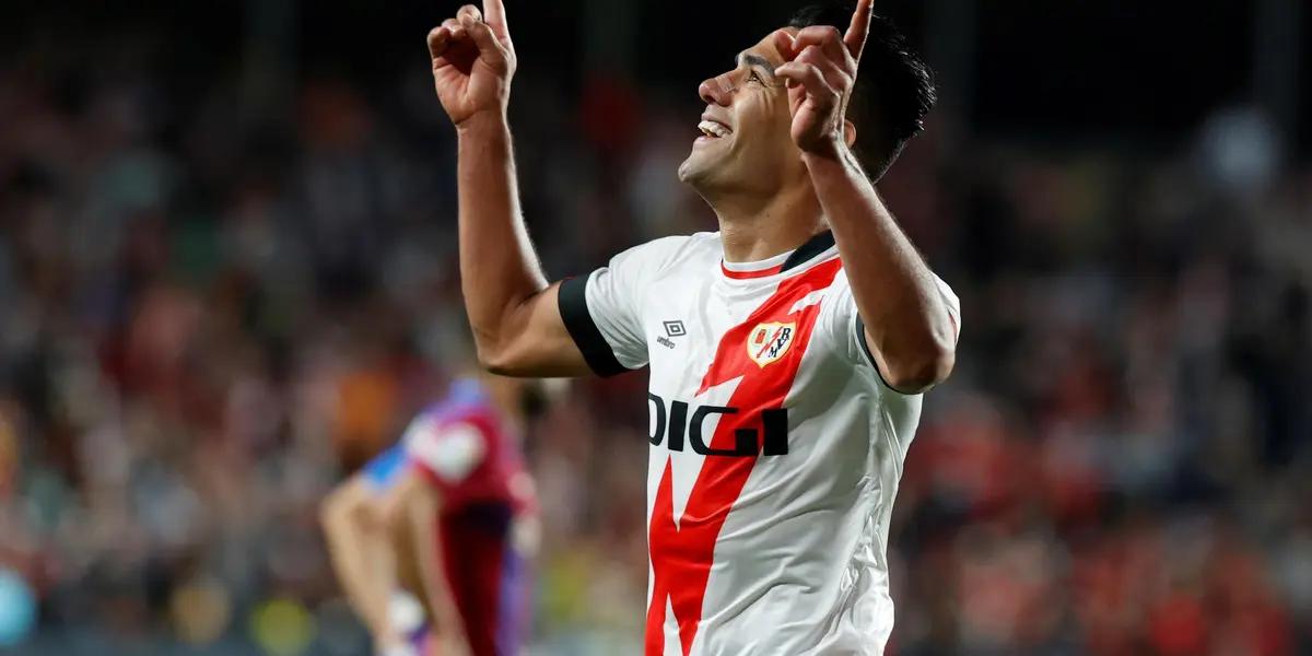 Radamel Falcao's career suffered great decline with his unsuccessful stints at Chelsea and Manchester United, see how he got to Rayo Vallecano.