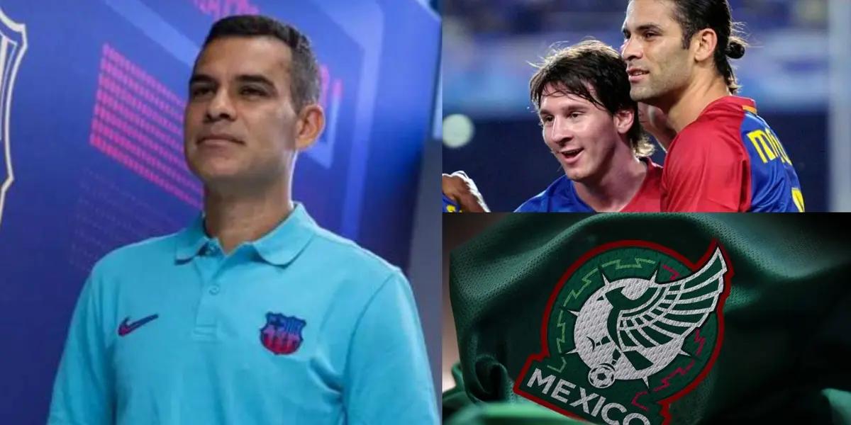 Rafael Márquez found the new Messi, he could take him to Barcelona and he is Mexican, but he is not in our country.