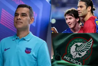 Rafael Márquez found the new Messi, he could take him to Barcelona and he is Mexican, but he is not in our country. 