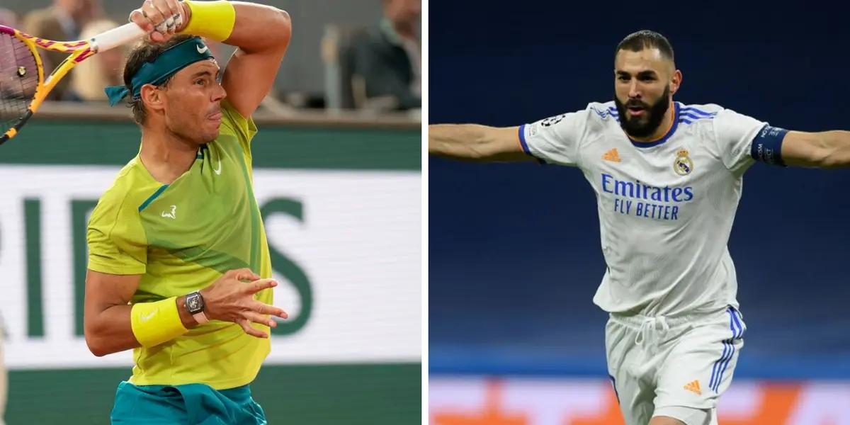 Rafael Nadal and Karim Benzema are elite sportsmen and the millions they earn are always on everyone's lips.