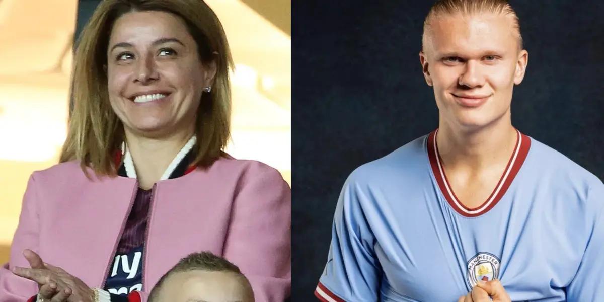 Rafaela Pimenta's words on Erling Haaland