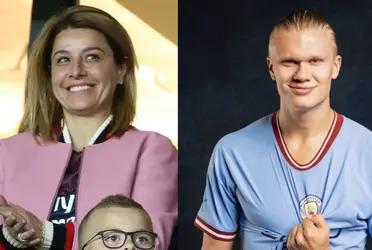 Rafaela Pimenta's words on Erling Haaland