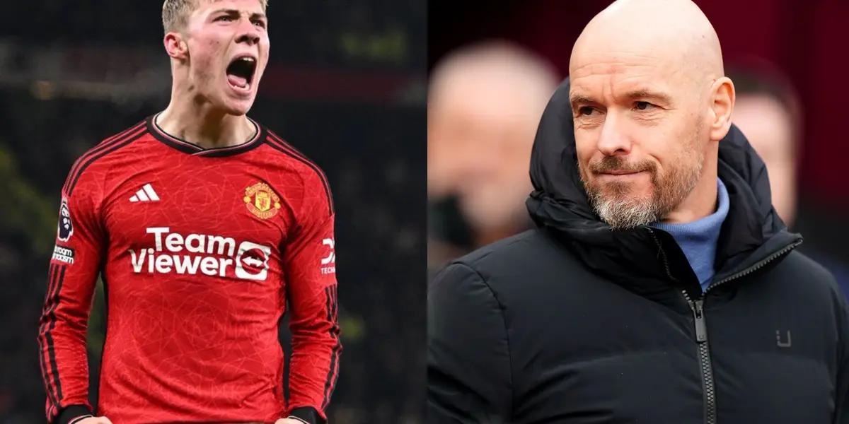 Rasmus Hojlund managed to score for Manchester United in the Premier League