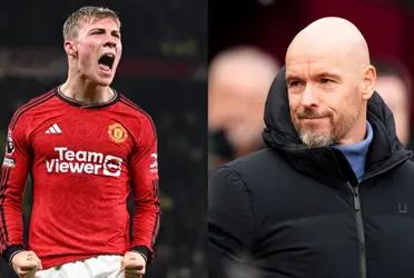 Rasmus Hojlund managed to score for Manchester United in the Premier League