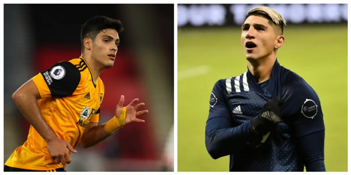 Raúl Jiménez and Alan Pulido both play as center-forwards and therefore are forced to compete for the starting spot on the Mexican national team.