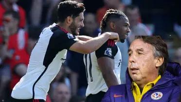 Raul y Adama con Fullham y Azcárraga/FOTO: Infobae