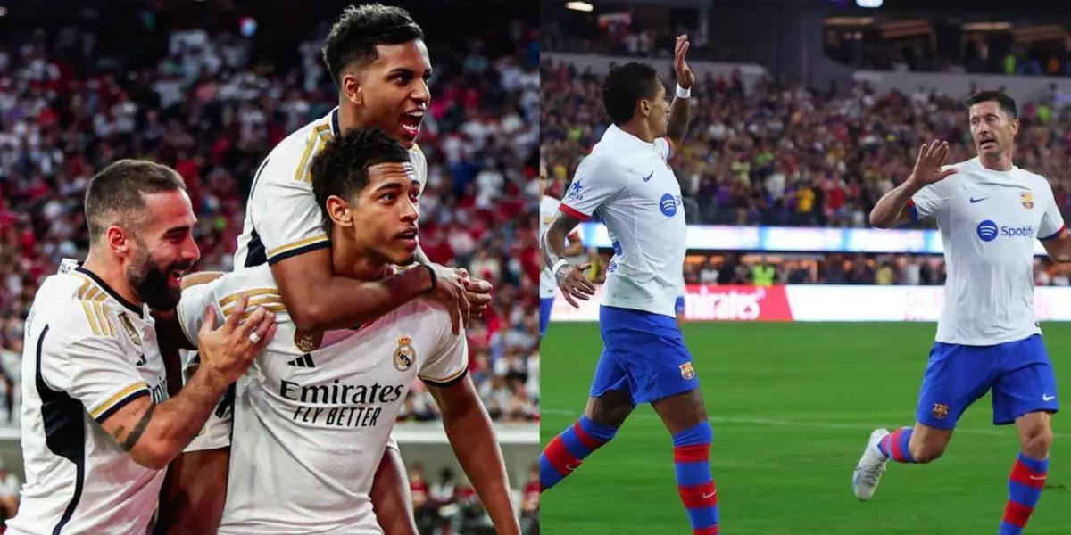 Real Madrid and Barcelona will face each other this Saturday.