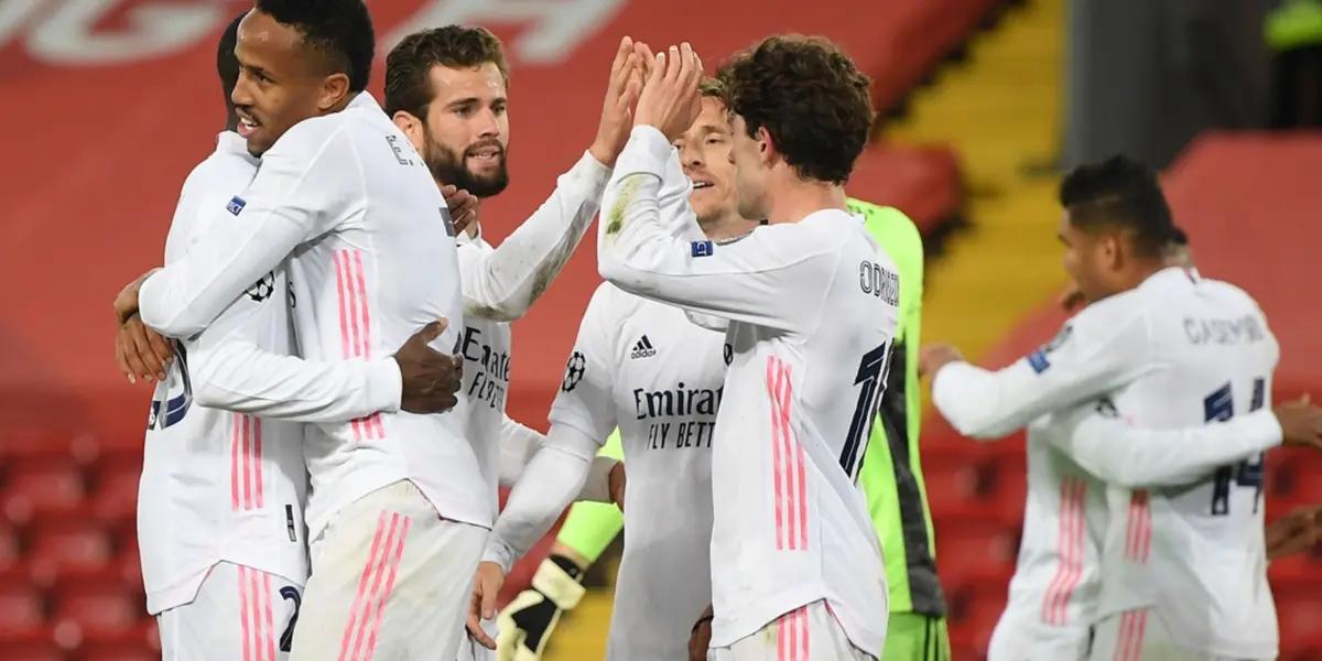 Real Madrid and Liverpool drew goalless at Anfield