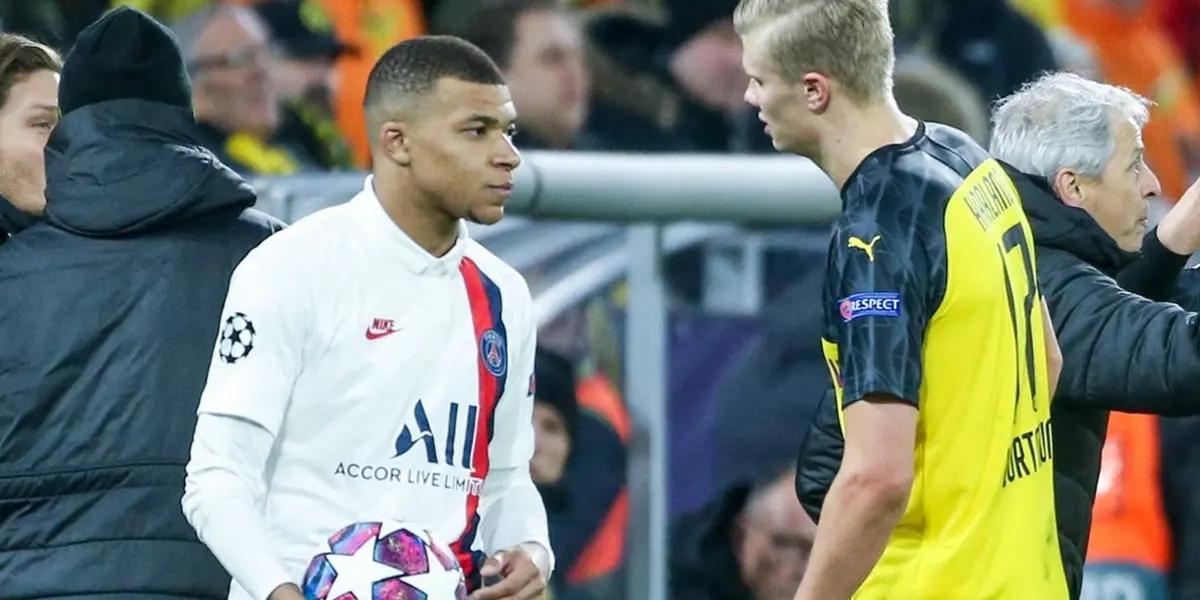 Real Madrid are looking forward to the double signing of Erling Haaland and Kylian Mbappé come next season.