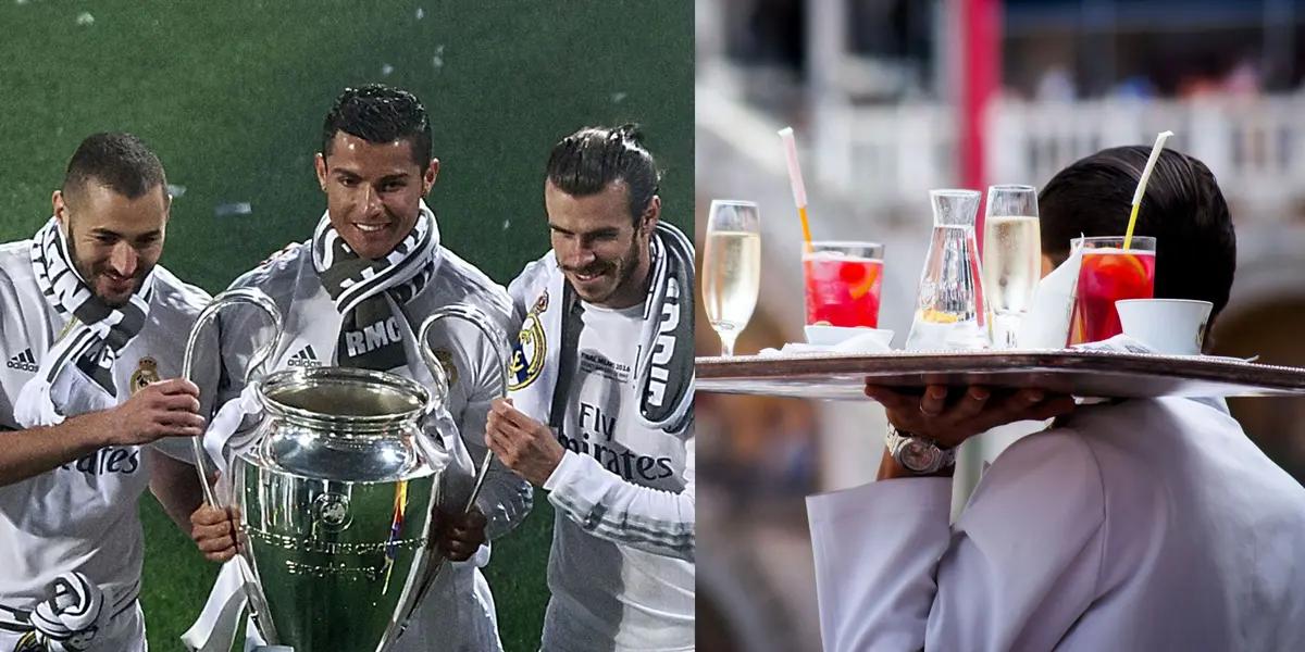 Real Madrid bought him for a fortune but he never managed to settle and they fired him now he works in a bar as a waiter