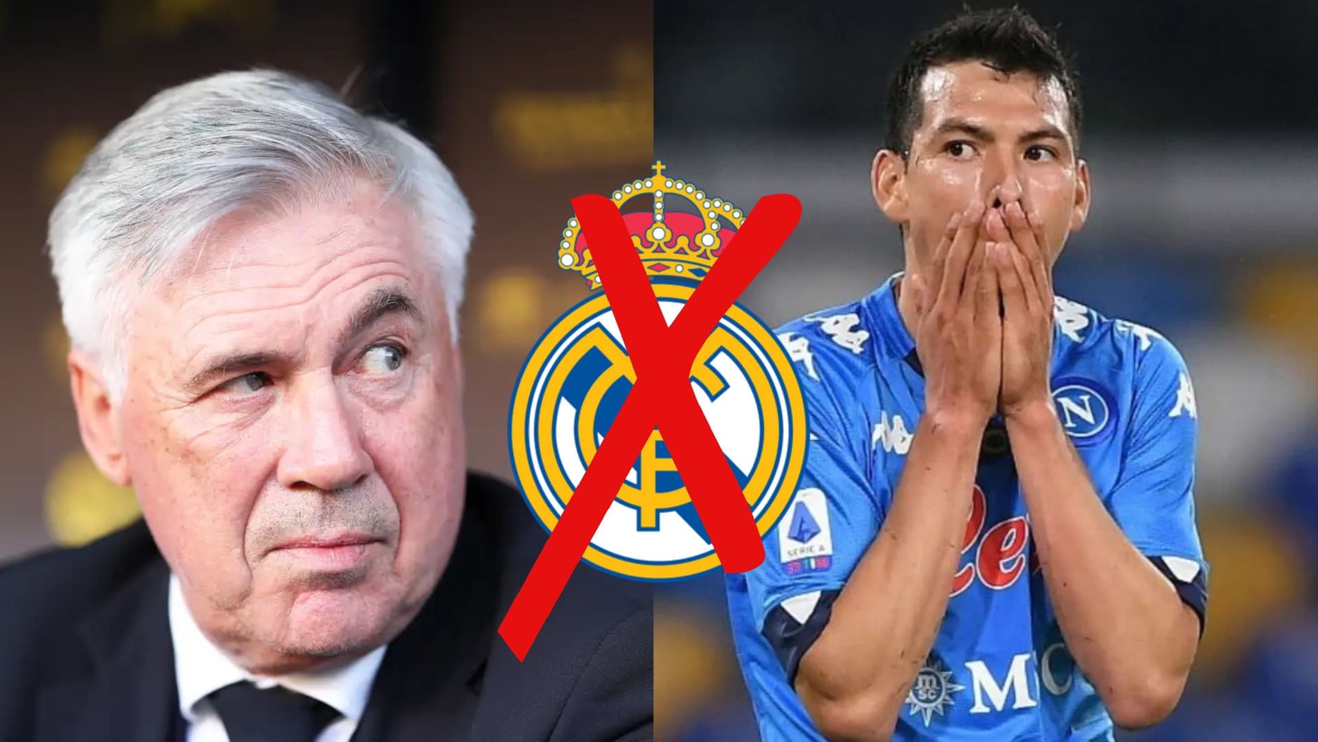 Real Madrid coach explains why he is not taking Hirving Lozano to Real Madrid