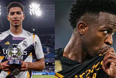 Real Madrid fans are all excited to witness Jude Bellingham's performances, and Vinicius Jr is no exception.