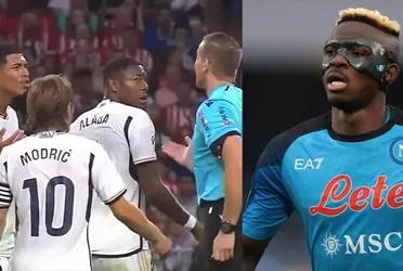 Real Madrid fans are all saying they got “robbed” against Napoli in the Champions League.