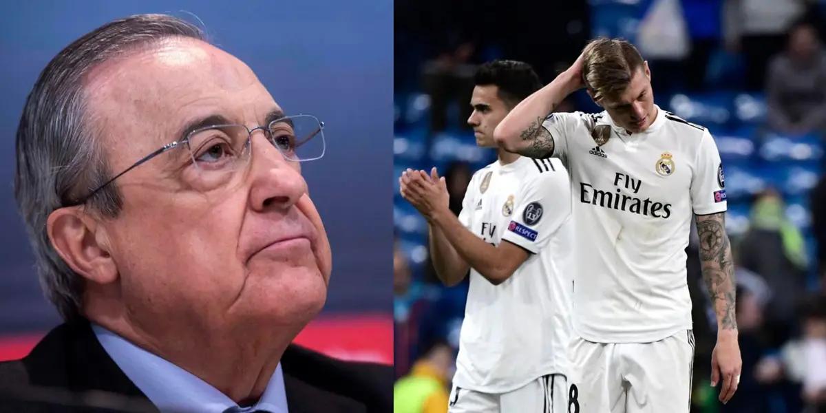 Real Madrid had to see how Barcelona lifted LaLiga's throphy.