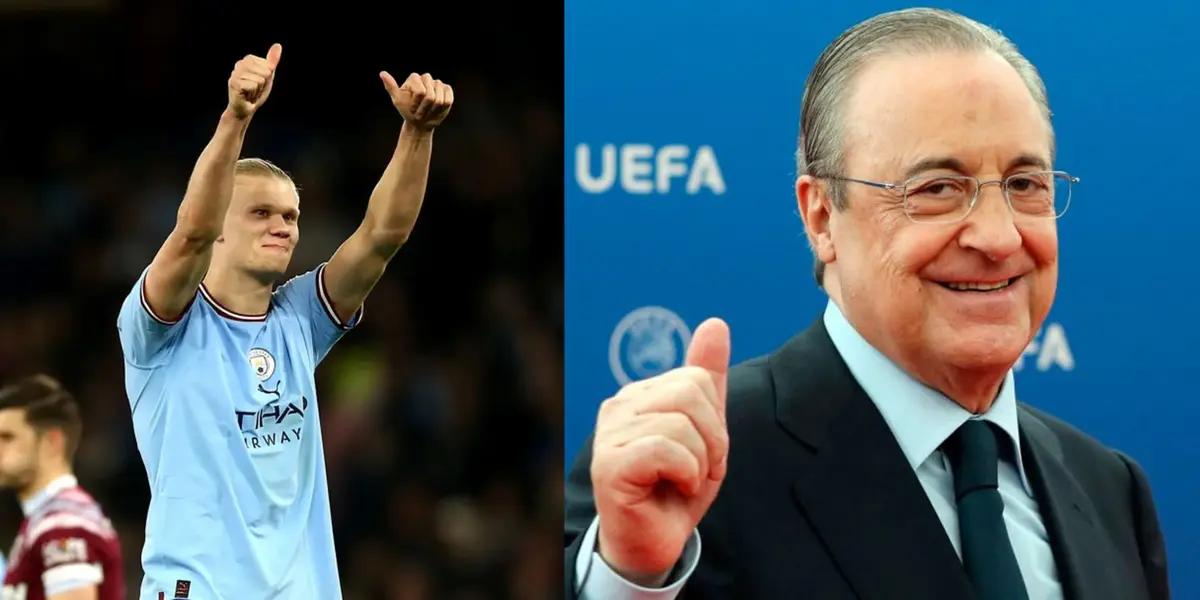 Real Madrid has Erling Haaland in mind to replace Benzema.