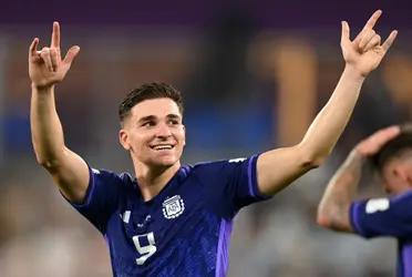 Real Madrid is interested in Julian Alvarez