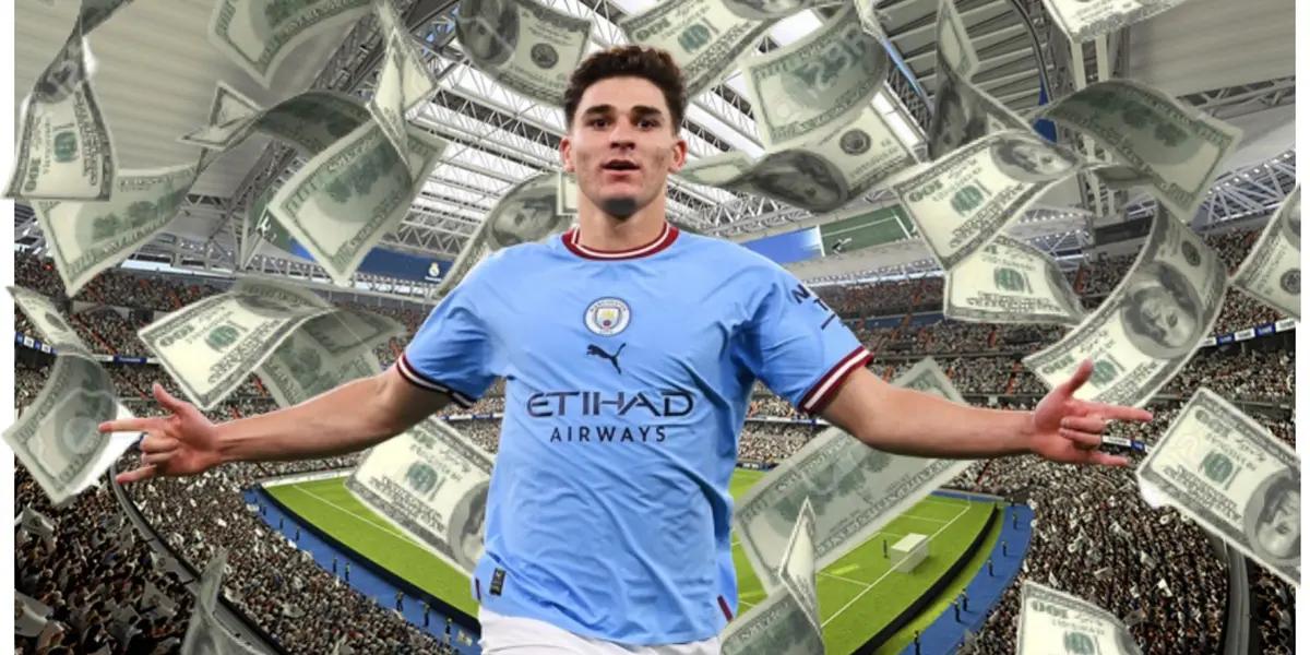 Real Madrid is interested in Julian Alvarez and this is the salary that the player could receive
