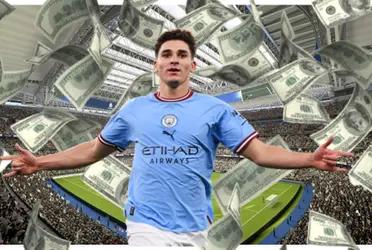 Real Madrid is interested in Julian Alvarez and this is the salary that the player could receive