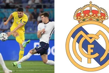 The England player who did a casting with Real Madrid in the game against Ukraine