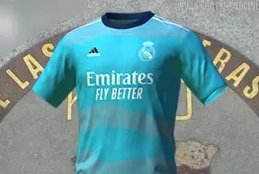 Real Madrid launched a turquoise third kit for the 2021/22 seasons today. The kit pays tribute to the Kilometer Zero at Puerta del Sol in Madrid.