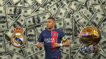 Real Madrid need to pay a fee if Mbappé wins the Ballon d'Or with them.