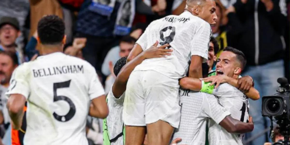 Real Madrid players. Photo: Real Madrid networks.