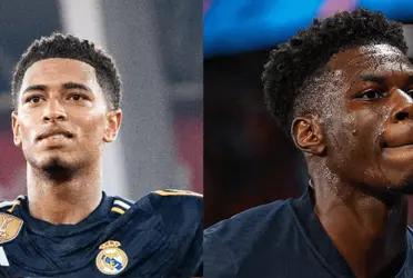 Real Madrid teammate was one of the first to talk about Tchouameni's brilliant strike with France.