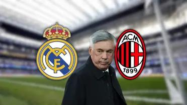 Real Madrid vs Ac Milan Photo: Marca, Escudoteca