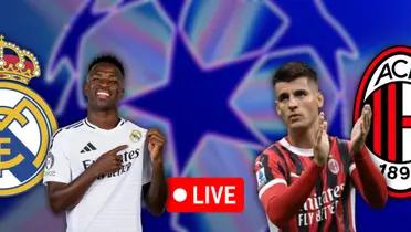 Real Madrid vs AC Milan Photo: UEFA, Real Madrid, Eurosport