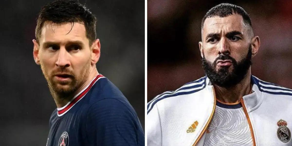 Real Madrid's French striker had this to say about the Argentine's current season at Paris Saint-Germain.