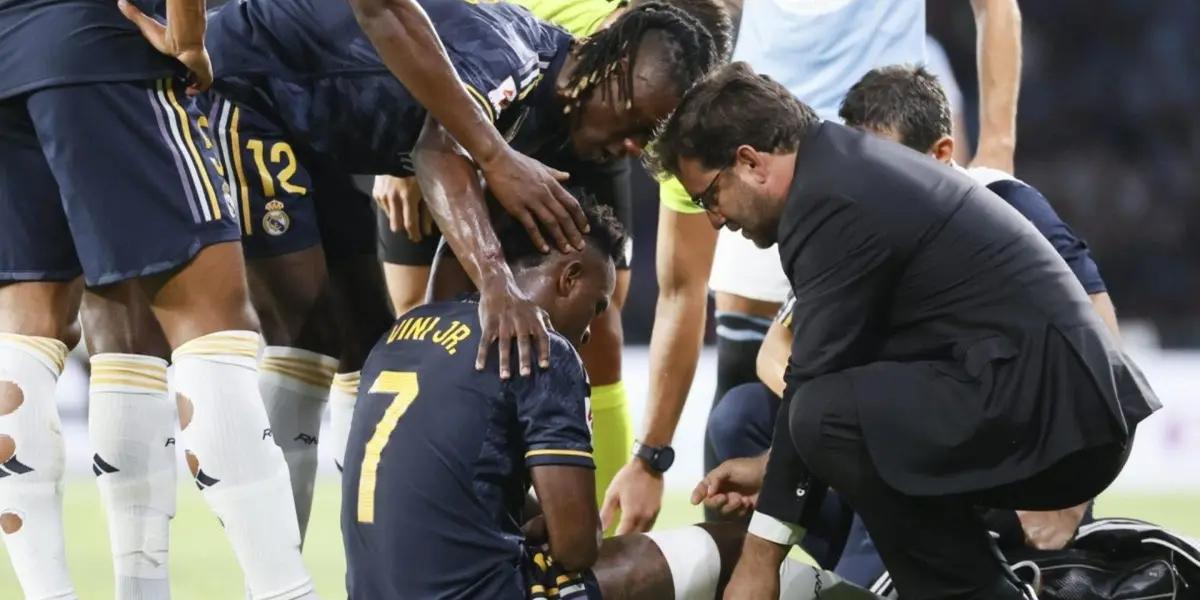 Real Madrid’s manager and team hasn´t been able to comfort Vinicius Jr.