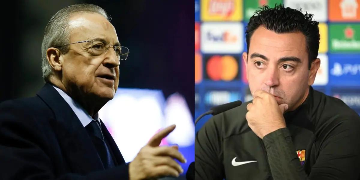 Real Madrid's president did not hesitate in speaking what he thinks about Barcelona.