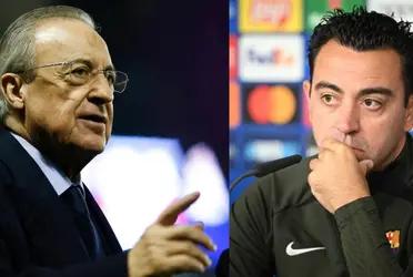 Real Madrid's president did not hesitate in speaking what he thinks about Barcelona.