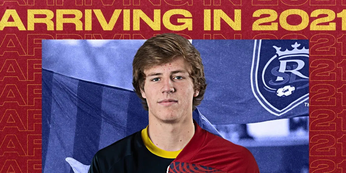 Real Salt Lake officialized a new player emerged from their quarry with a contract "Homeground" and will be able to play starting next season.