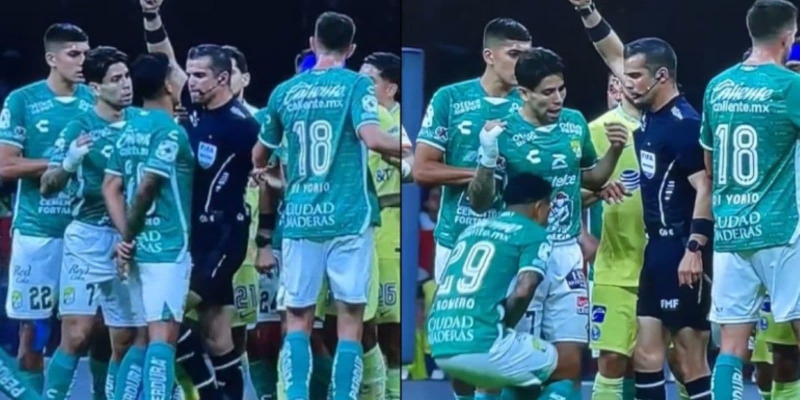 Referee Fernando Hernández had a rather controversial job and is already being investigated