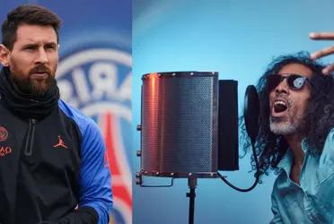 Retired from soccer, he dedicates himself to music and is remembered for his great friendship with the current world champion