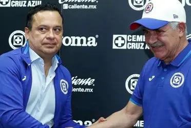 Ricardo Ferretti arrived at Cruz Azul and hopes to have a TOP forward for next summer