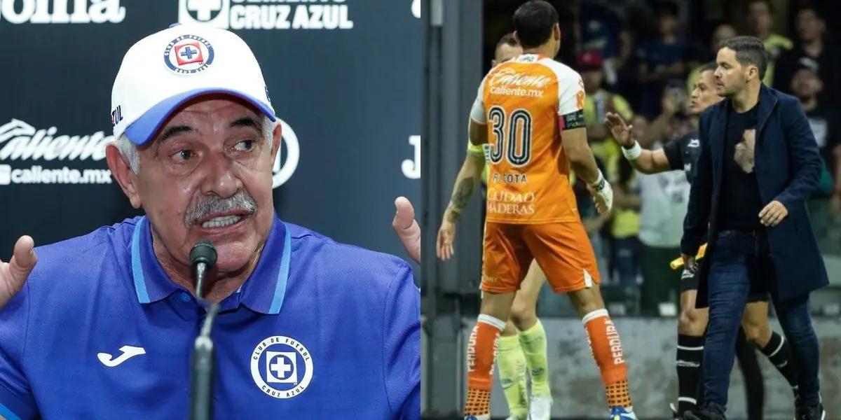 Ricardo Ferretti spoke about the strong fight between these two coaches in the game between América and León