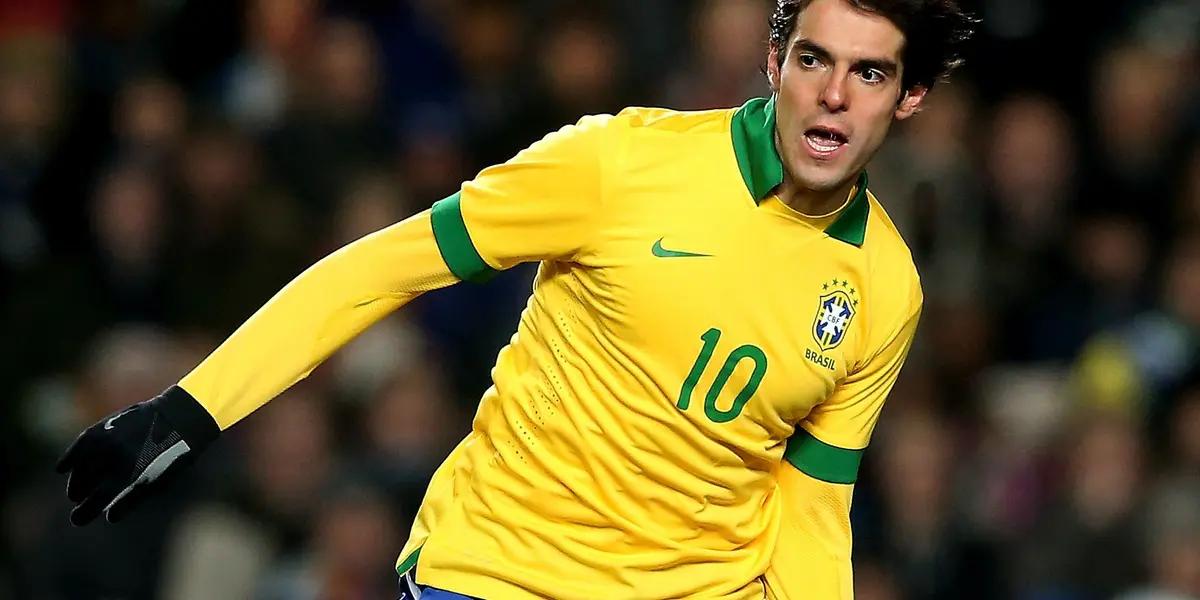 Ricardo Kaka chose his favorite player out of all of them.