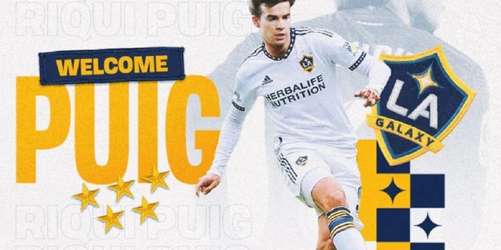 Riqui Puig is already training with the LA Galaxy