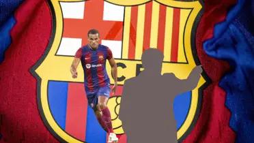 Rivaldo wearing the current FC Barcelona jersey.