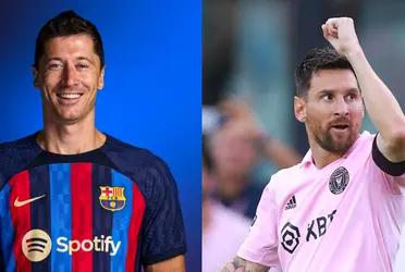 Robert Lewandowski had positive performances with Barcelona so far