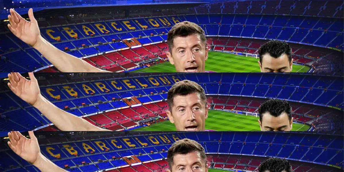 Robert Lewandowski left a sentence regarding his sporting future