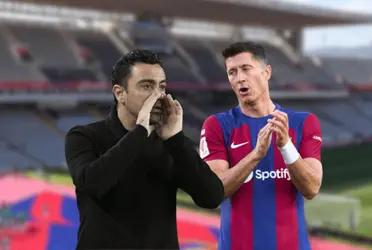 Robert Lewandowski was the hero of the day for Barcelona.