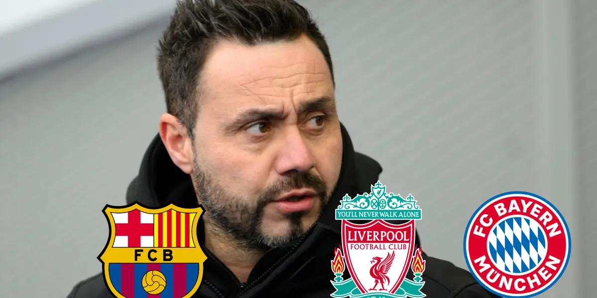 Roberto De Zerbi excites these three clubs with his new words about his future.